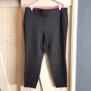 Loft Plus Size 20 NWT Dark Heather Grey Leggings